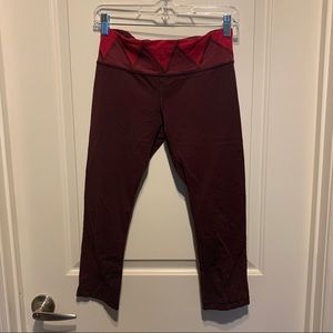 LuLuLemon Pace Rival Capri Cropped Leggings size 6